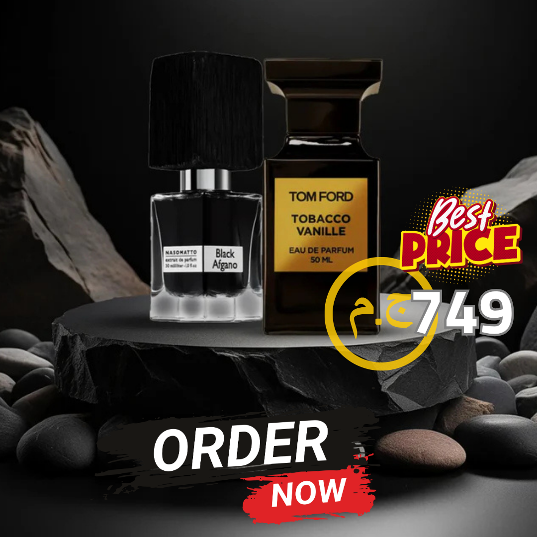 (٣٠ ML) بلاك أفغانو + (١٠٠ ML) عرض توم فورد توباكو فانيلا