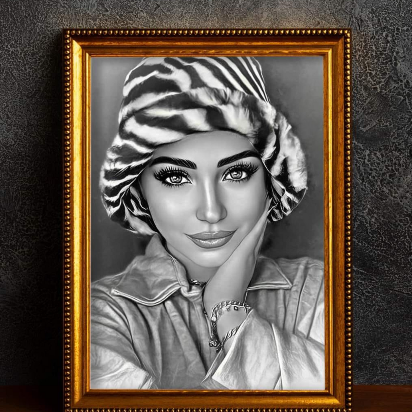 براويز رسم فحم يدوي