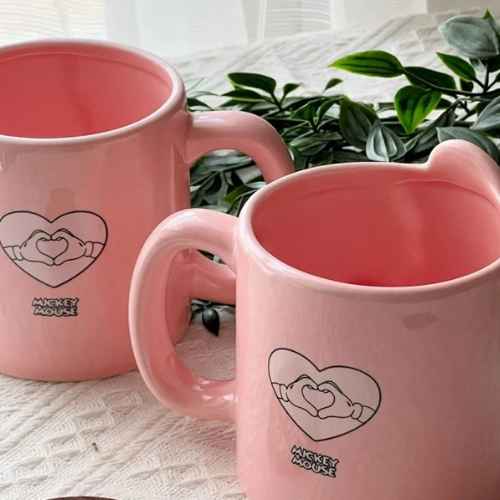 Sun Art Disney Mickey Mouse & Minnie Mouse Pair Mug Mug Set of 2 300ml