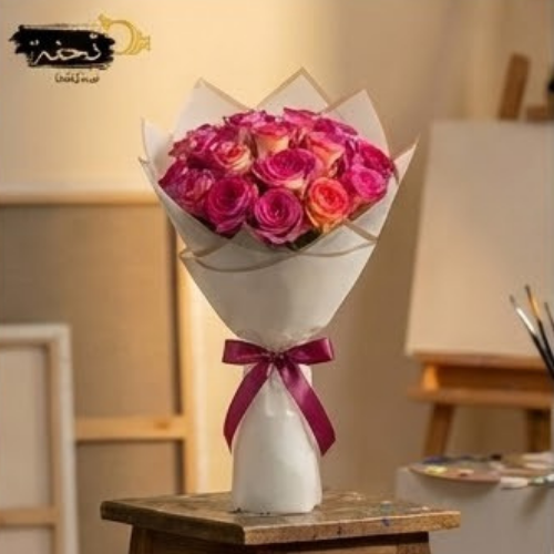 باقة فلامنجوالجوري | 25 جوري