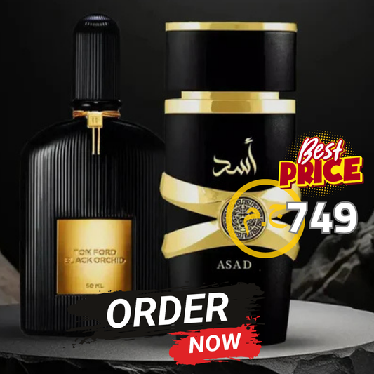 (١٠٠ ML) عرض اسد من لطافه +بلاك اوركيد