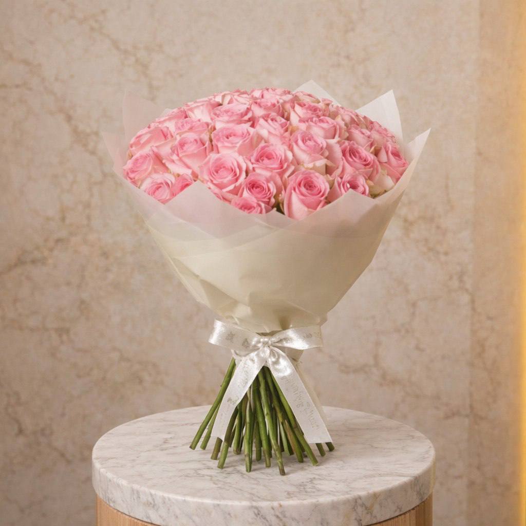 باقة جوري رقيقة | 25 زهرة