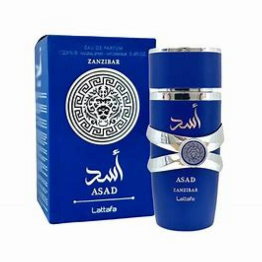 Asad Zanzibar Lattafa Perfumes للرجال