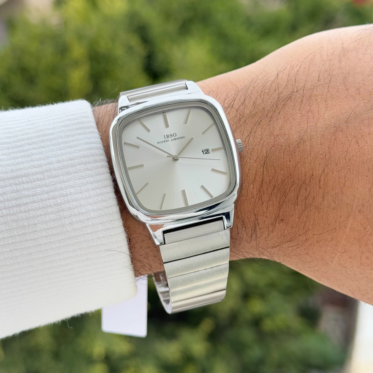 CASIO _ كاسيو معدن مربع
