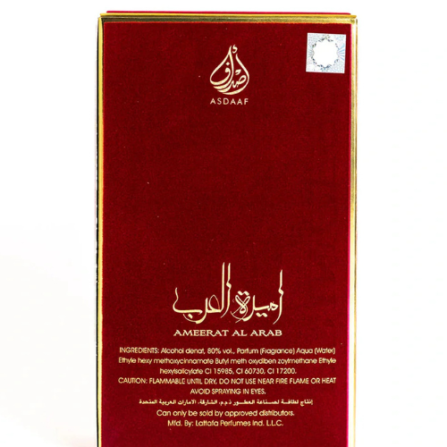 Lattafa Asdaaf Ameer Al Arab Red - Eau de Parfum