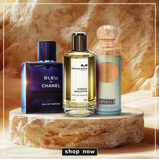 عرض عطر مانسيرا روز فانيلا + قصة امبريال فالي + بلو دي شانيل