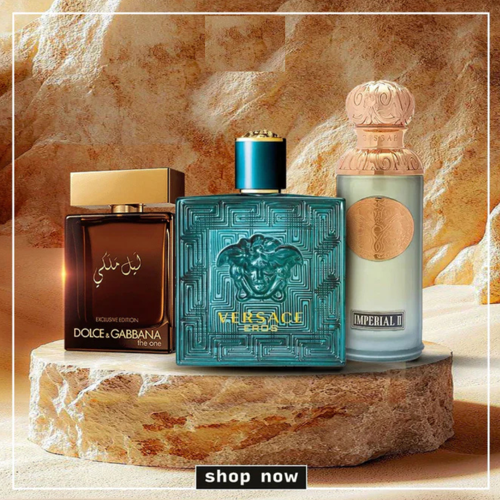 عرض عطر فيرساتشي + قصة امبريال فالي + دولسي جوبانا ليل ملكي
