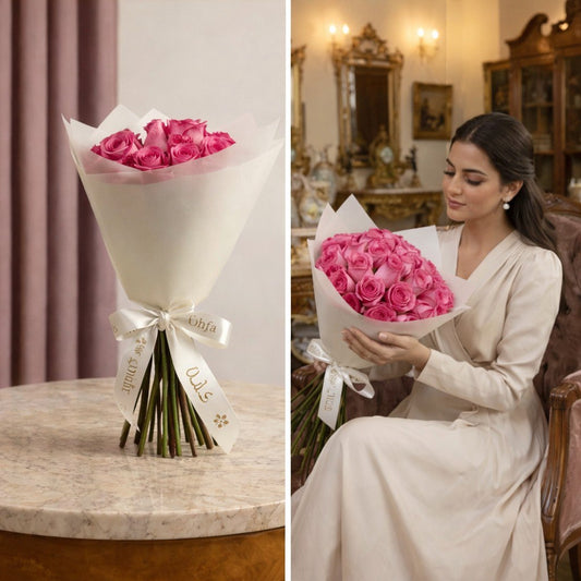 باقة فلامنجوالجوري | 25 جوري