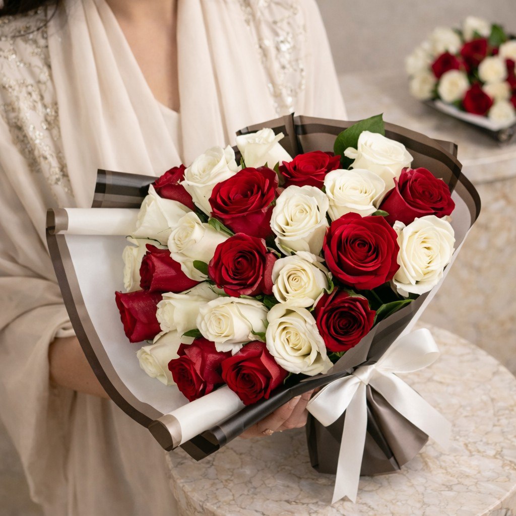 باقة جوري مذهلة