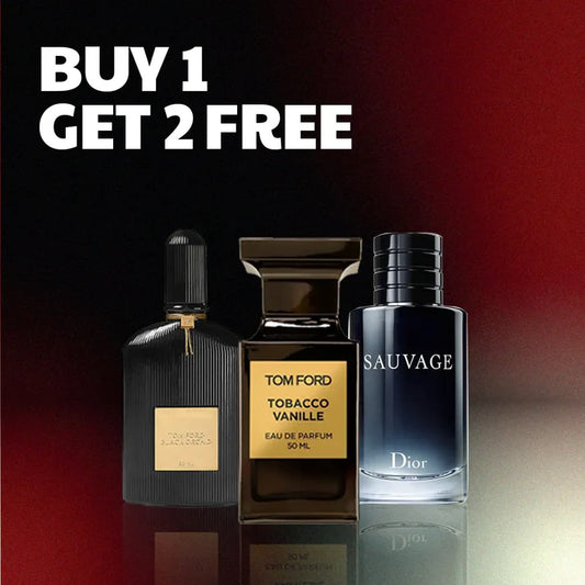 عرض ديور سوفاج + توم فورد توباكو فانيلا+ توم فورد بلاك أركيد