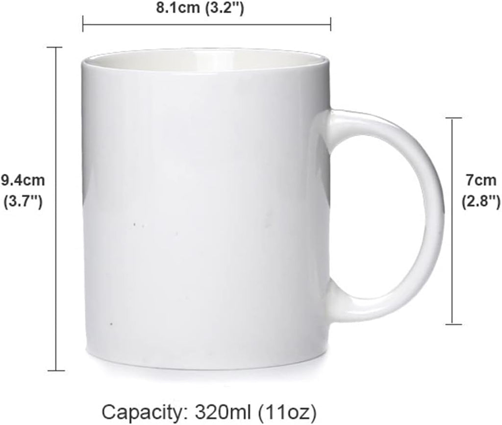 Funny Arabic Proverbs Printed Ceramic Coffee Mug