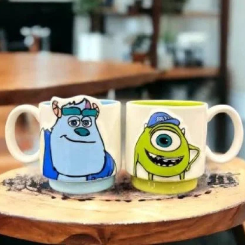 Set OF Ceramic Mug Couples-Mared & Shalapy 3D
