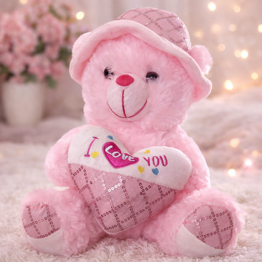 دبدوب الحُب الوردي بقلب