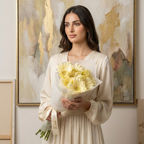 باقة زهور نور القمر