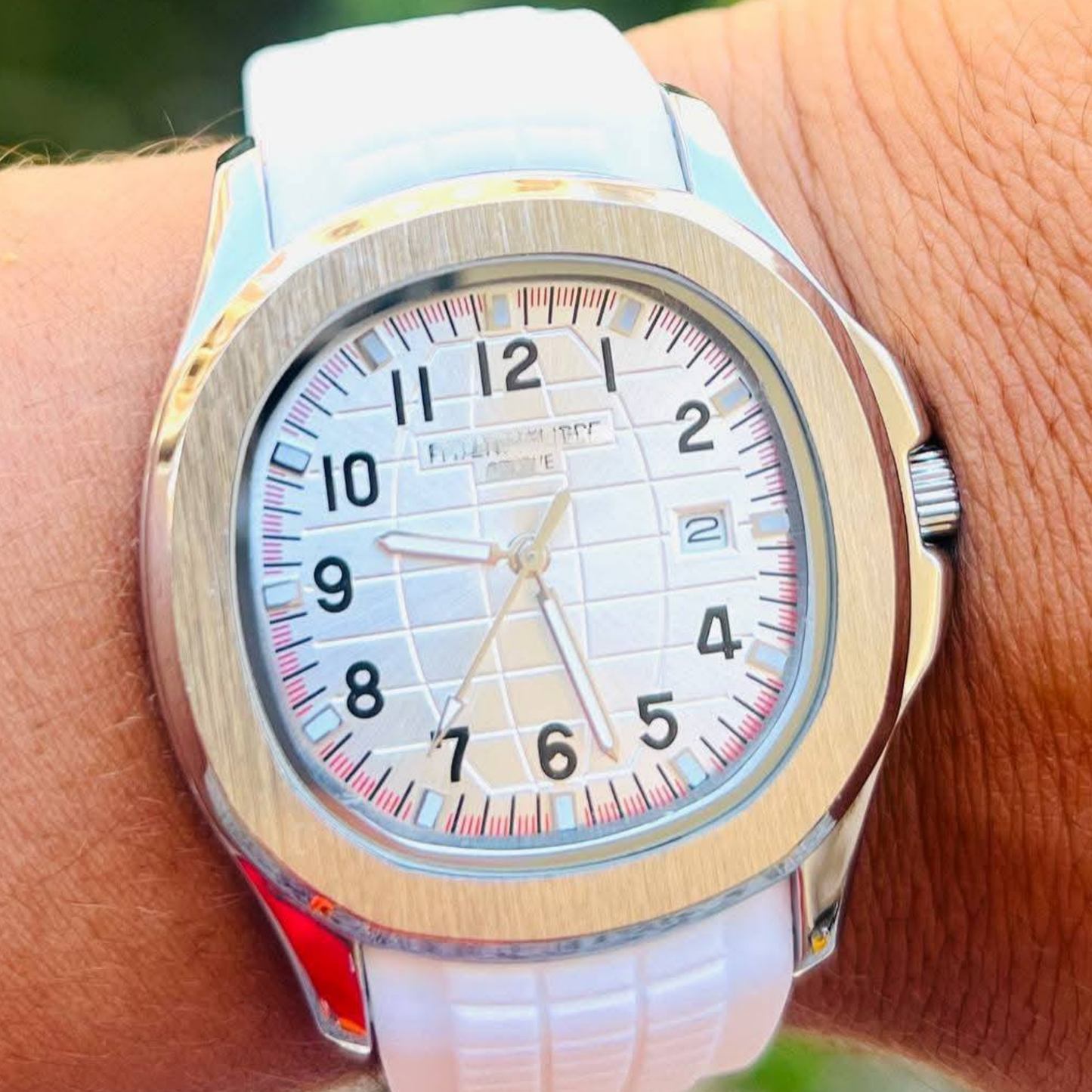 رولكس _ROLEX جلد 