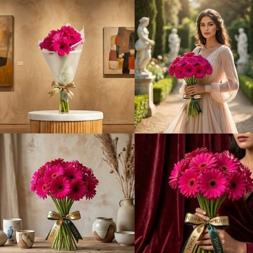 باقة الشغف الوردي