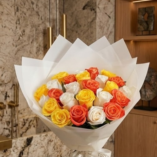 باقة بهجة الشمس | 25 زهرة