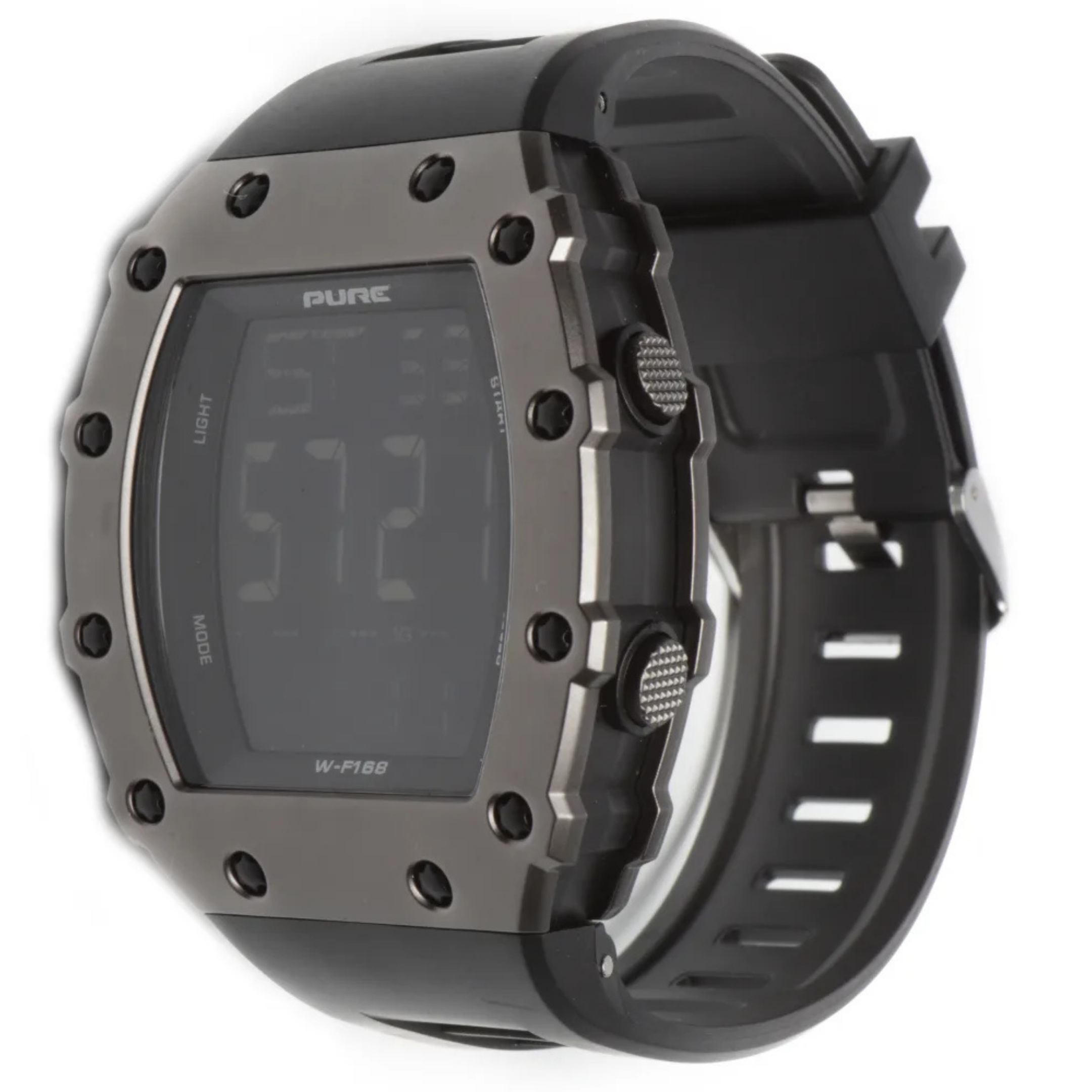 LASIKA Digital Watch - Classic Black Camouflage Design