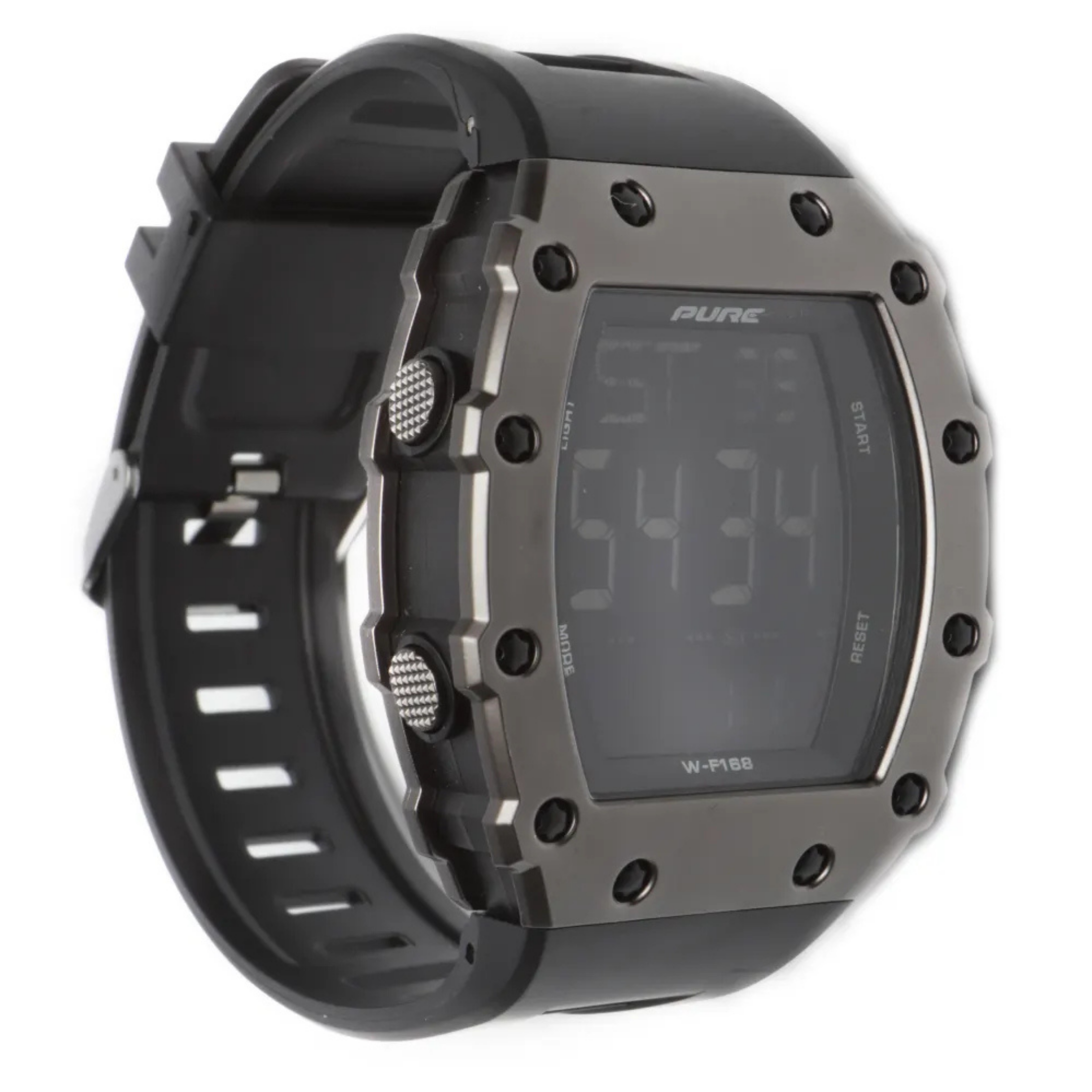 LASIKA Digital Watch - Classic Black Camouflage Design