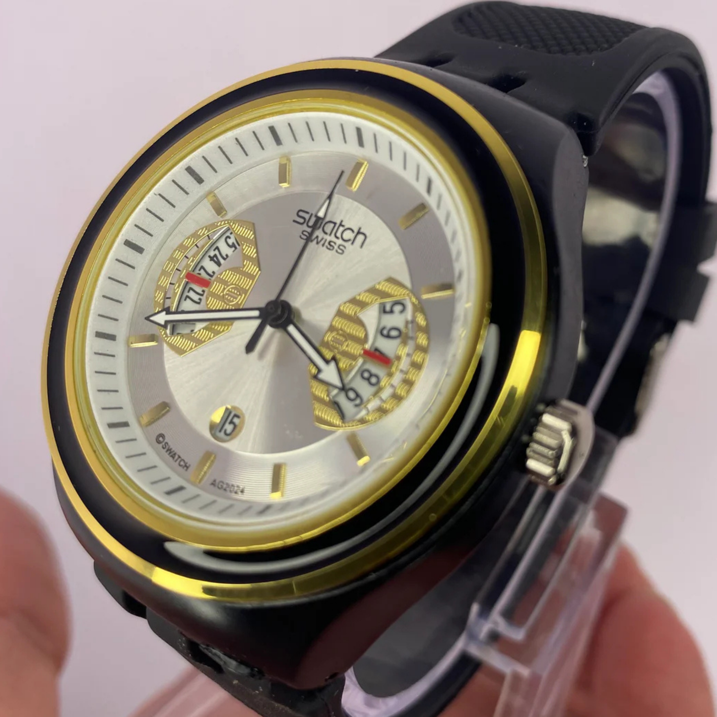 رولكس _ROLEX جلد 