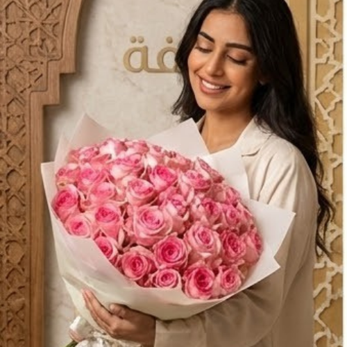 باقة جوري ريفايفل | 50 زهرة