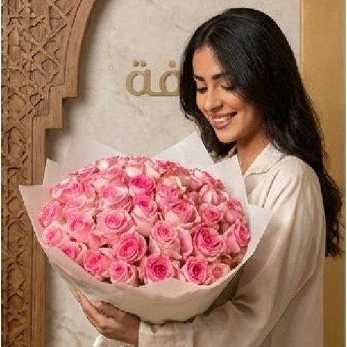 باقة جوري ريفايفل | 50 زهرة