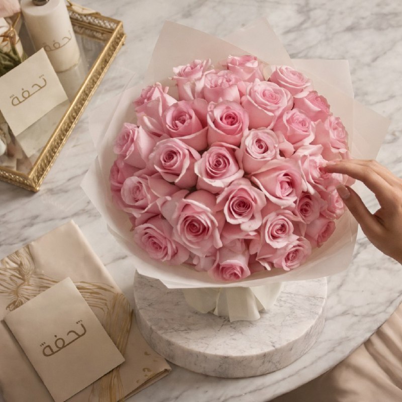 باقة جوري ريفايفل | 50 زهرة