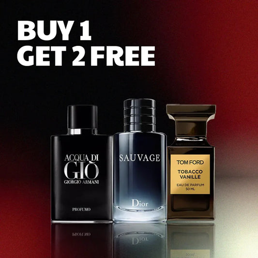 عرض ديور سوفاج + توم فورد توباكو فانيليا + اكوا دي جيو