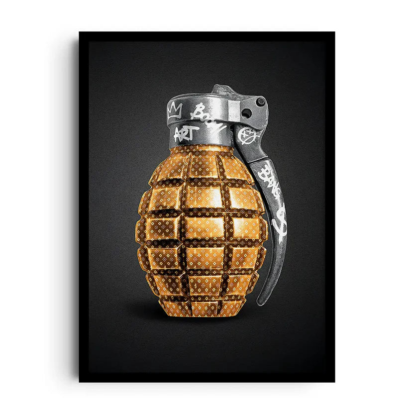 A golden bomb