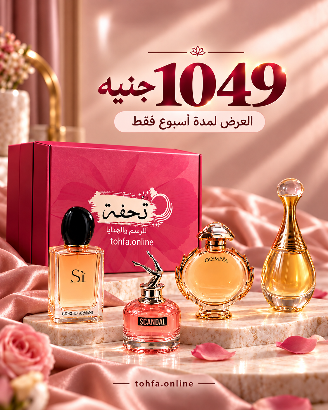 هدية حريمي100مل من تحفة