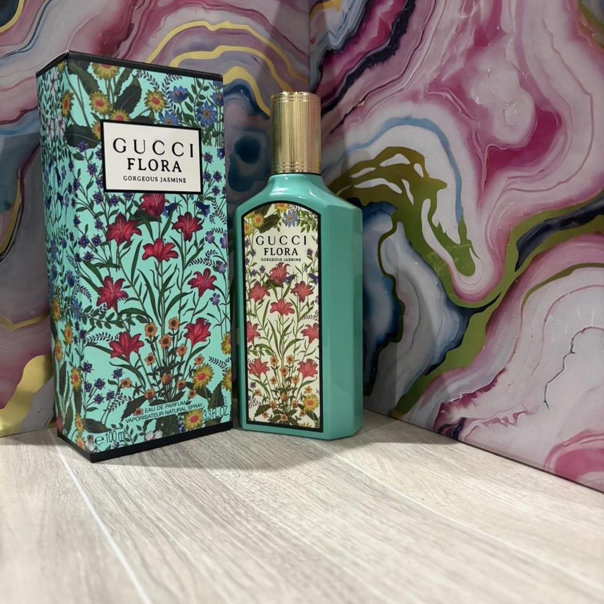 Gucci Flora ribbed green