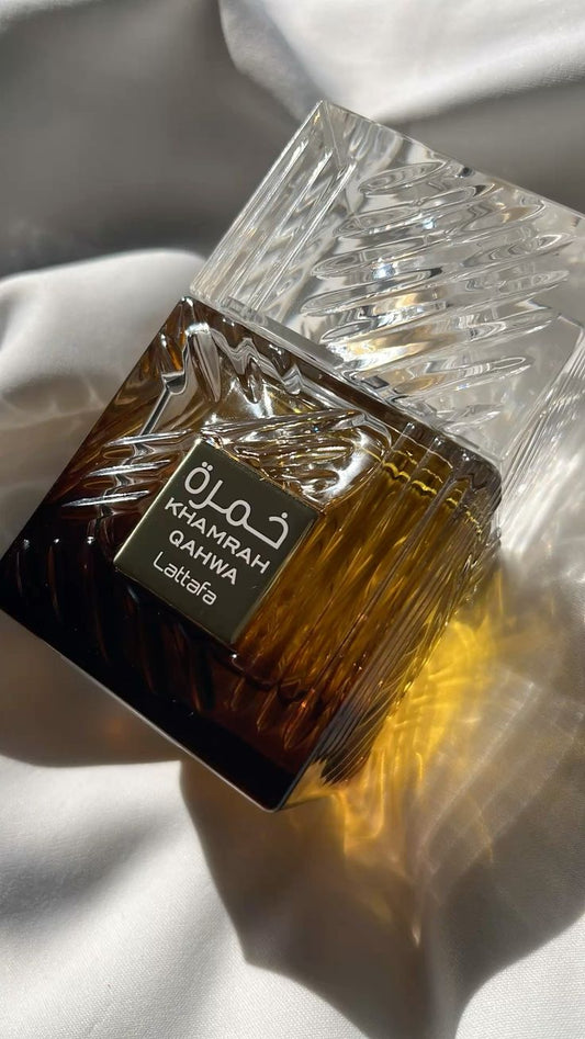 خمرة قهوة 100م علبة كارتون غطاء زجاج