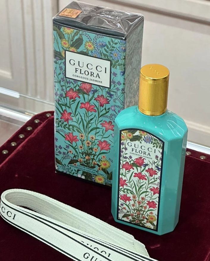 Gucci Flora ribbed green